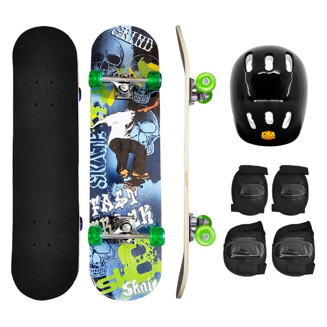 Skate Radical com acessórios - Promoção!!!