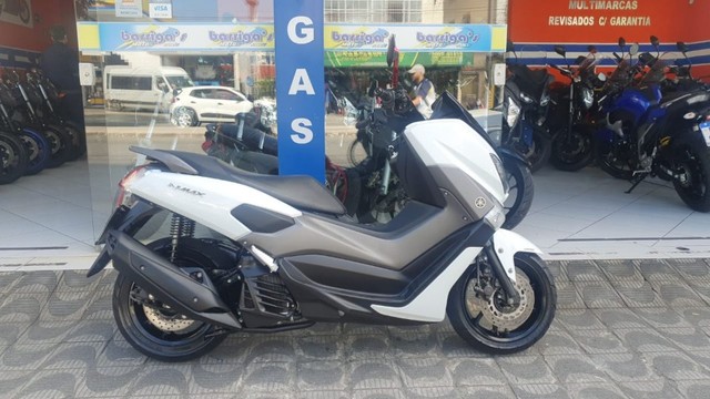YAMAHA NMAX 160 ABS 2018 BRANCA IMPECÁVEL