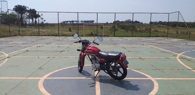 MOTO CG HONDA ANO 87 VERMELHA