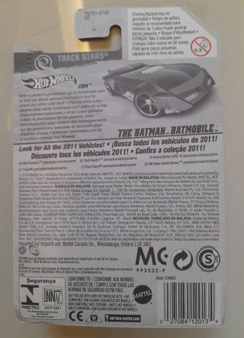 Hot Wheels the Batman Batmobile 2011 - Foto 3