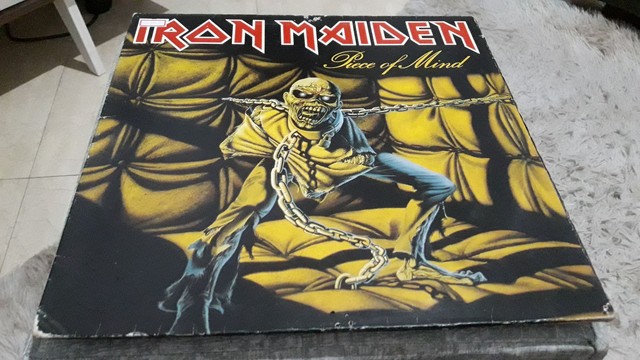 Lps iron maiden, Kiss, ramones 