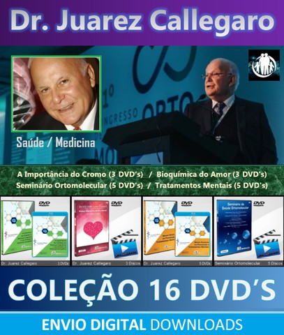 Dr Juarez Callegaro 16 DVDs 4 Cursos Completos, Juarez Callegaro