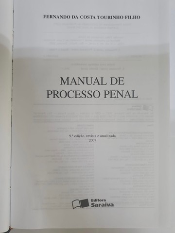 Livro Manual de Processo Penal  - Foto 2