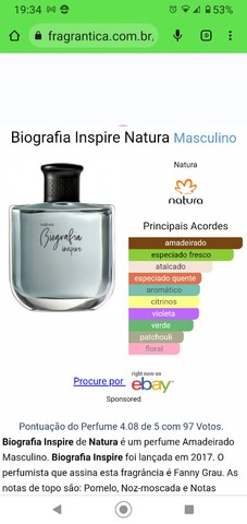 Biografia inspire masculino natura - Beleza e saúde - Jardim Planalto,  Carapicuíba 1138533880 | OLX