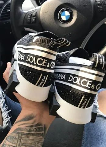 tênis sorrento com cristais Dolce & Gabbana - Foto 4