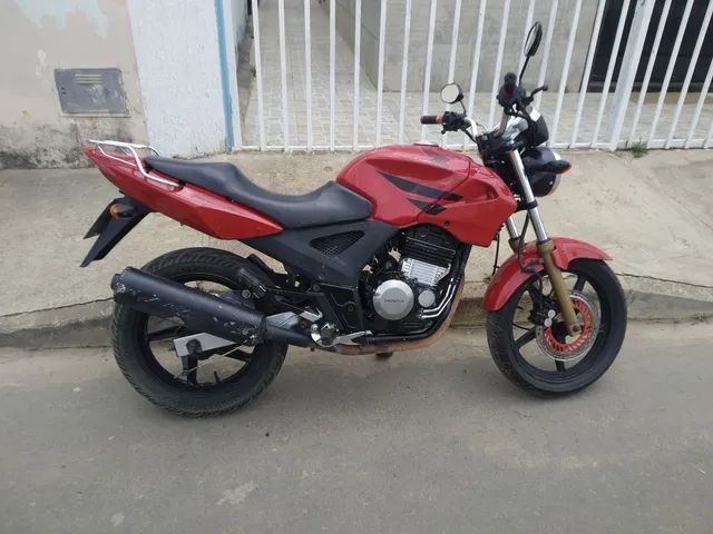 Motocicleta Honda CBX 250 Twister, 2005, cor prata (21514)