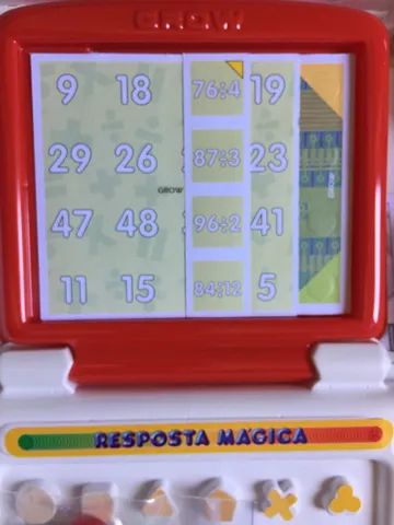 Jogo Educativo Infantil Resposta Magica Crianças Tabuleiro