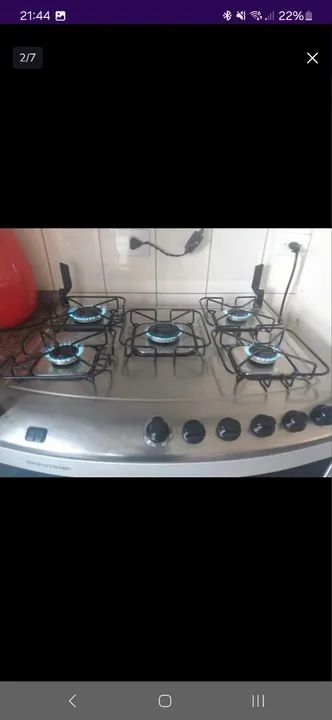 Fogão Brastemp 5 bocas com 2 fornos - Foto 3