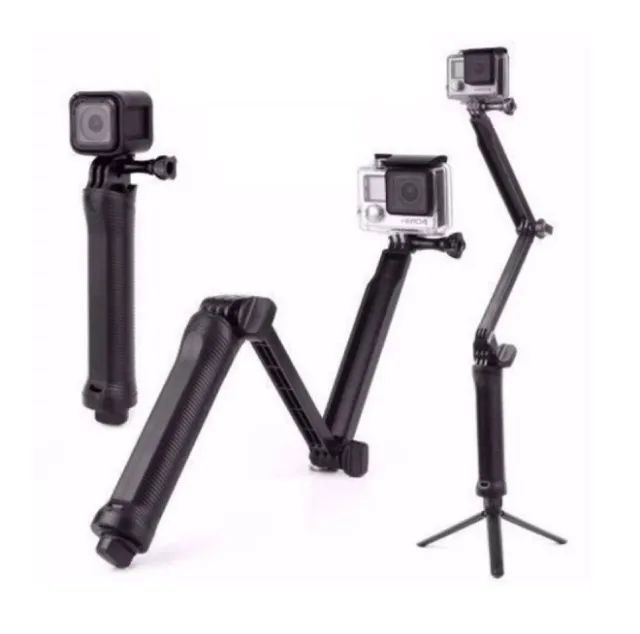 GOPRO TRIPE PAU DE SELFIE PARA 62 CM ARTICULADO TOMATE MZP-003 PRETO - Foto 3