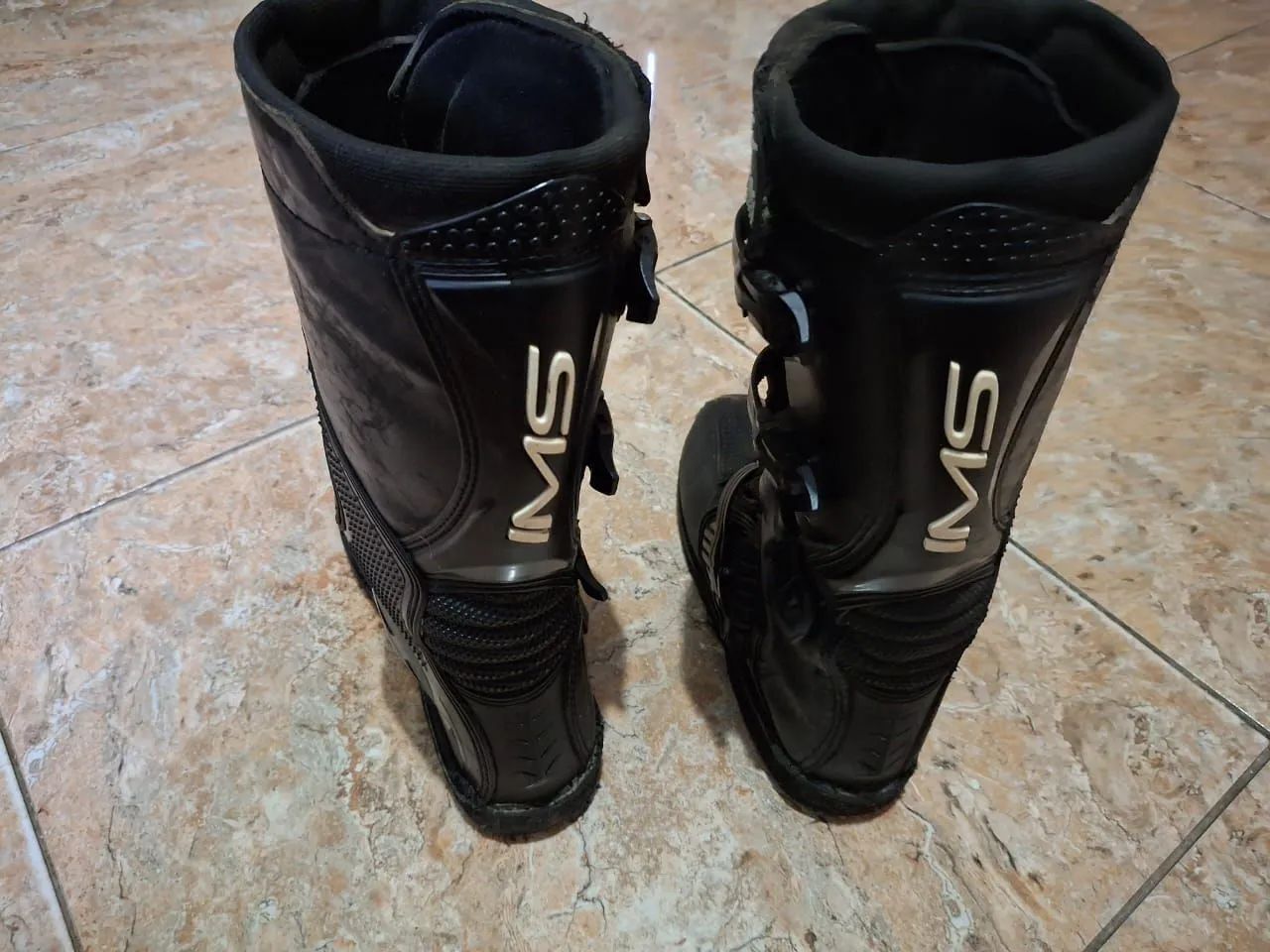 Botas de Motocross IMS Racing novinha usada alguns minutos  - Foto 2