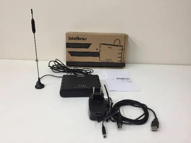 Interface celular Intelbras ITC 4100 quad band - Use Chip em telefone convencional - Foto 2
