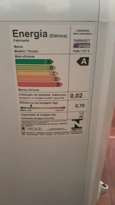 Mini Lavadora de roupas - Foto 3