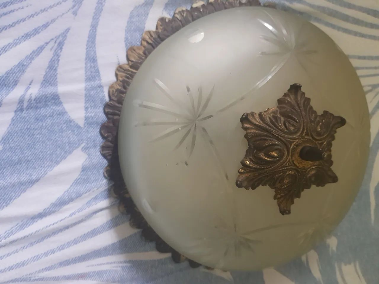 Lustre cúpula antigo - Foto 2