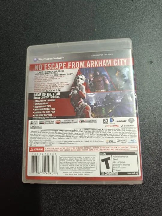 Batman Arkham City Game Of The Year Edition Ps3 Mídia Física - Promoção - Foto 4
