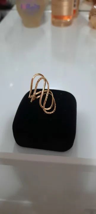 Anel de ouro luxuoso  - Foto 2
