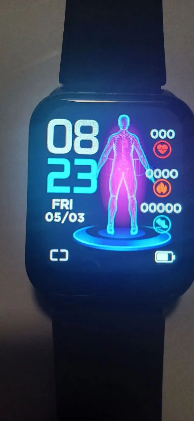 SmartWatch com sensor de Glicose 