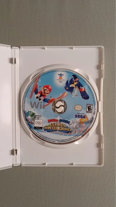 Mario & Sonic Olympic Winter Games - Midia fisica Wii