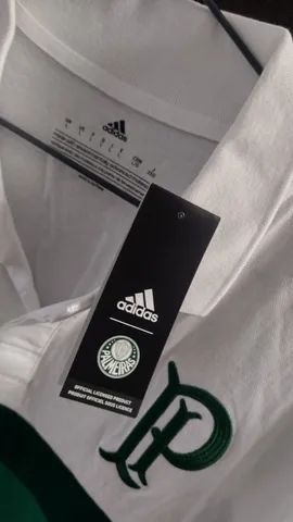 camisa polo retrô palmeiras adidas premium (com etiqueta) tamanho L (G) - Foto 2