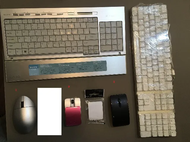 Conjunto Teclado Sony Vaio Mouse