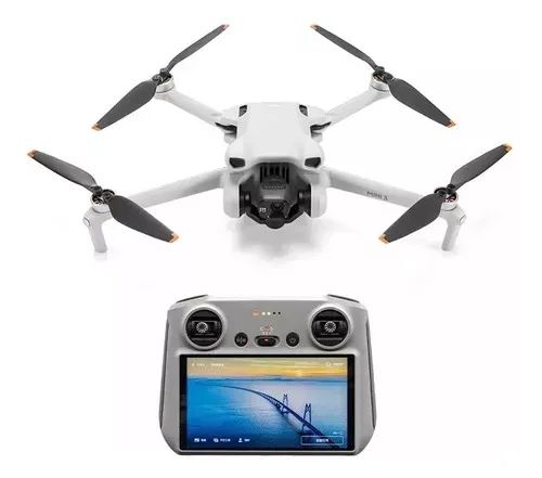 Drone DJI MINI 3 RC Com controle com tela