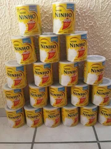 Latas de leite para artesanato e brindes 400 gramas vazias