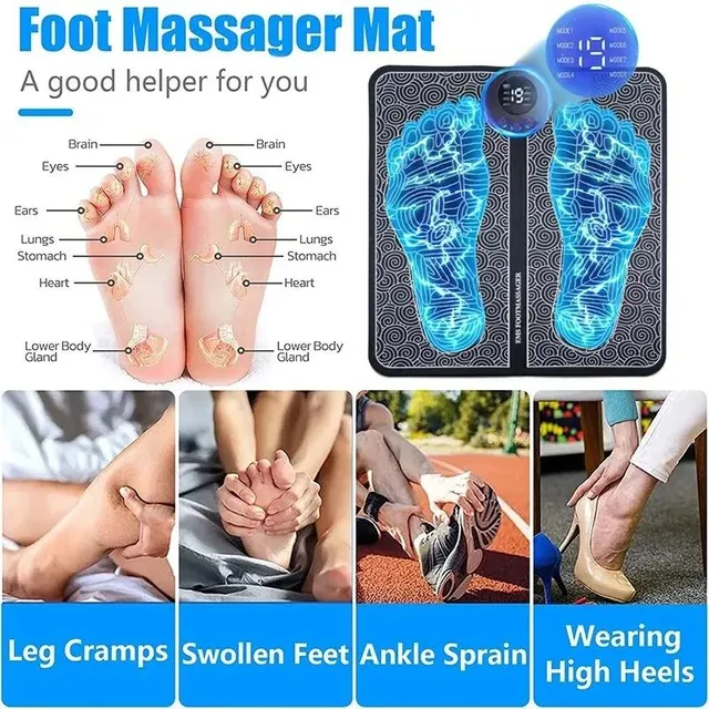 Tapete massageador de Pés ems