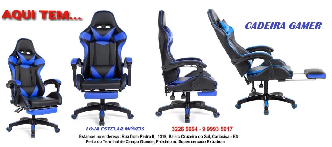 Procurando cadeira gamer, aqui encontra!