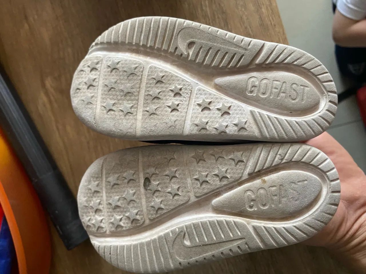 Tênis Nike Star Runner - Bebê - usado - Azul - Foto 3