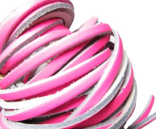 50 Tiras Couro Legítimo 5mm Larg X 3m Comp = 160 Metros - Foto 5