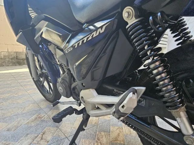  Honda CG Titan 2024 Azul - Foto 7
