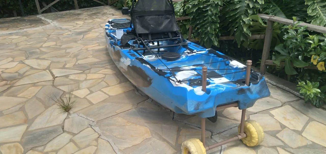 Caiaque com Rodas para Transporte - Foto 2
