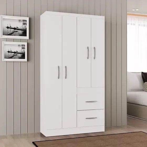 Roupeiro New 4 Portas s764 - Foto 3