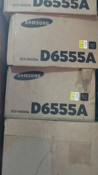 Lote com 10 Toner Samsung Scx - D6555A Original Novo Caixa Parda Avariada