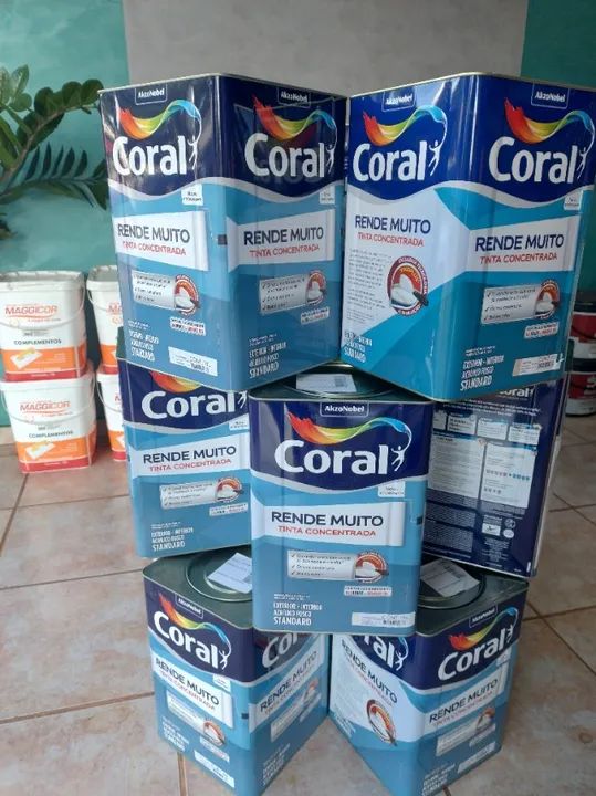 Tinta Coral Rende Muito  - Diversas cores - Entrego!