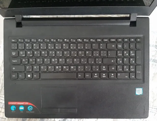 Notebook Lenovo i3 árabe/inglês