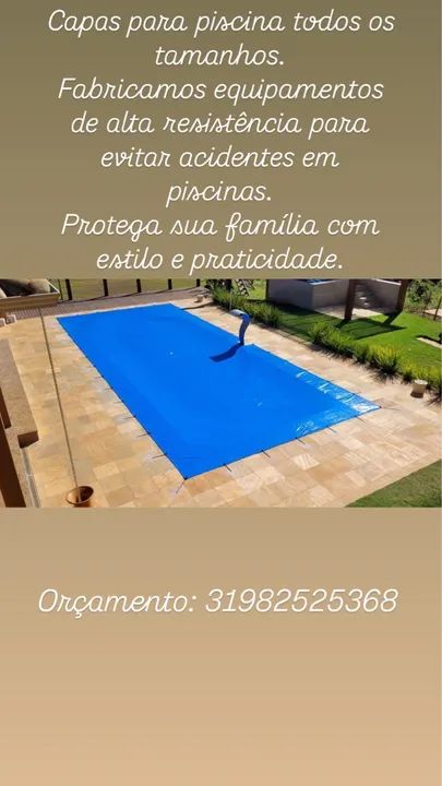 Capas para piscinas