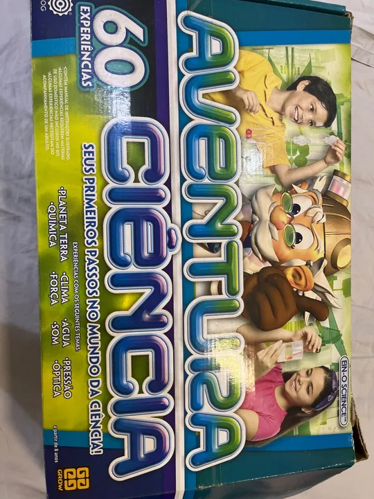Jogo aventura ciência