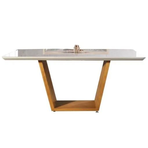 Mesa de Jantar Atenas 160x80 Base em Madeira Maciça64840828299011120
