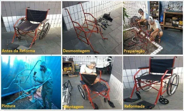 Manutenção de Cadeiras de Rodas