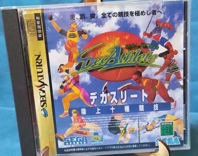 Jogo Decathlete - Original Japonês - Sega Saturno