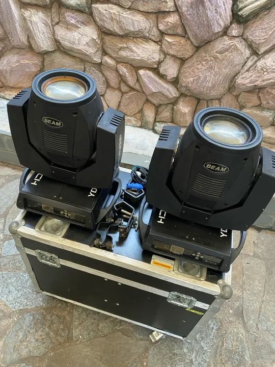 Iluminação profissional Dj Banda Teatro Beam 200 5R - Foto 2