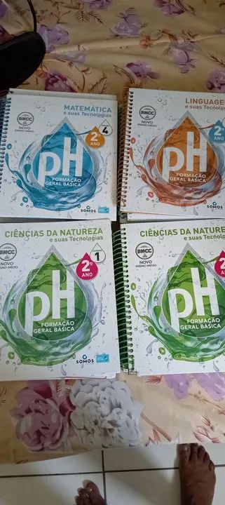 Coleção livros PH COMPLETA 2° ANO ENSINO MEDIO