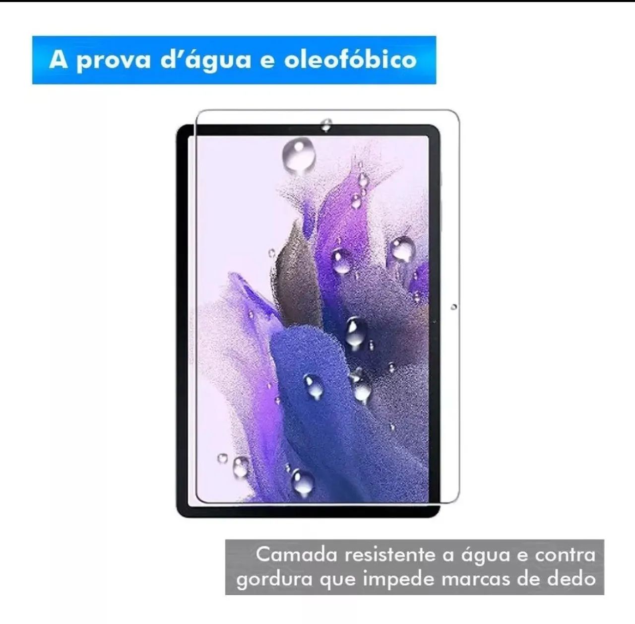 Película Vidro para Tablet Samsung Galaxy Tab A7 T220 T225 8,7" - Foto 3