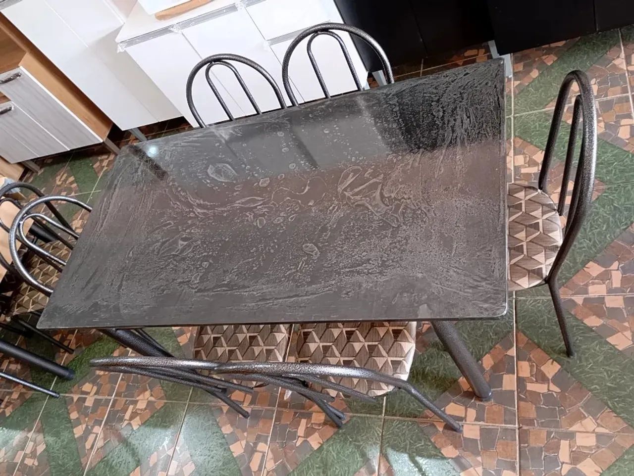 Mesa com 6 cadeiras. Parcelo no cartão e entrego em Anápolis. - Foto 5