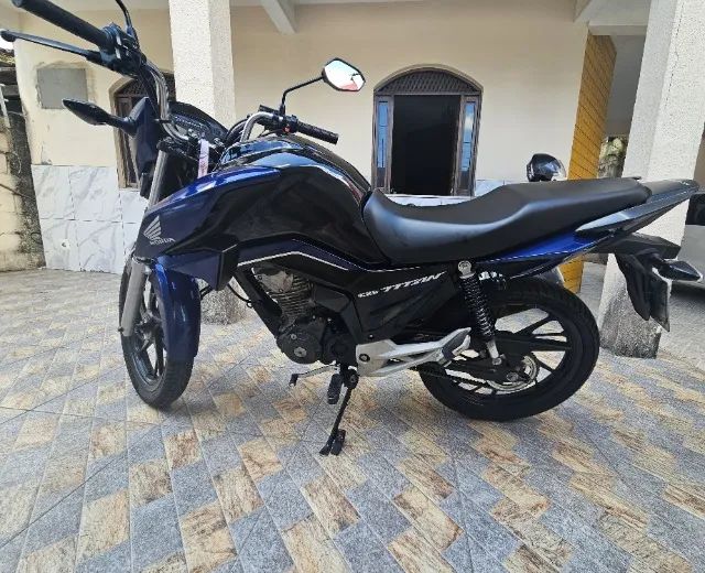  Honda CG Titan 2024 Azul - Foto 2