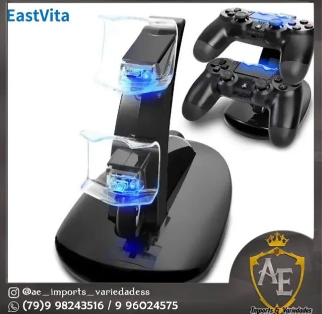 Base de carregamento para controle ps4