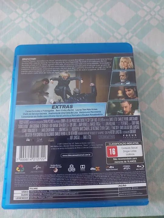 Blu-Ray Atômica - Charlize Theron - Foto 2