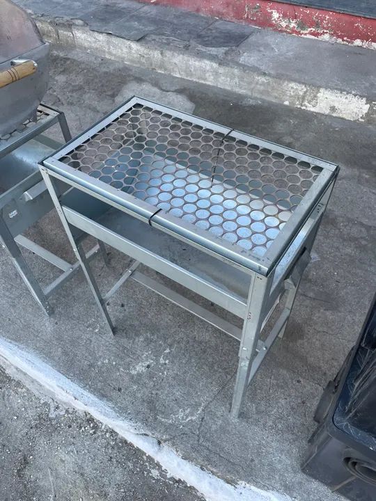 CHURRASQUEIRA ESPETINHO C/GRELHA 156$