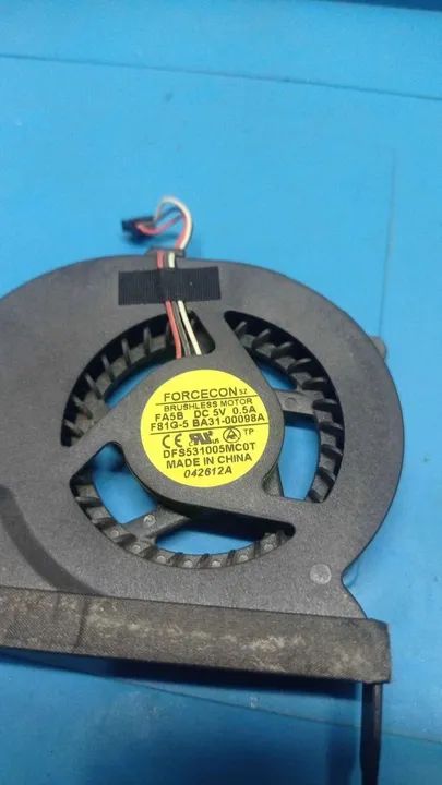 Cooler Ba31-00098a Para Notebook Samsung Rv411-ad6br