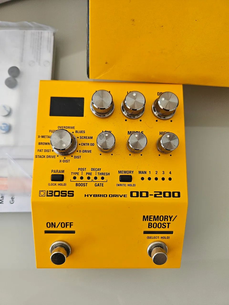 Pedal de Overdrive Boss OD-200 - Foto 2